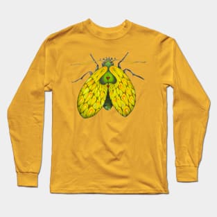 Yellow butterfly Long Sleeve T-Shirt